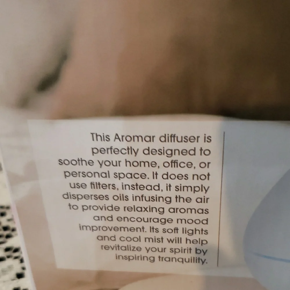 Aromar Birch Bloom Aroma Oil Diffuser
